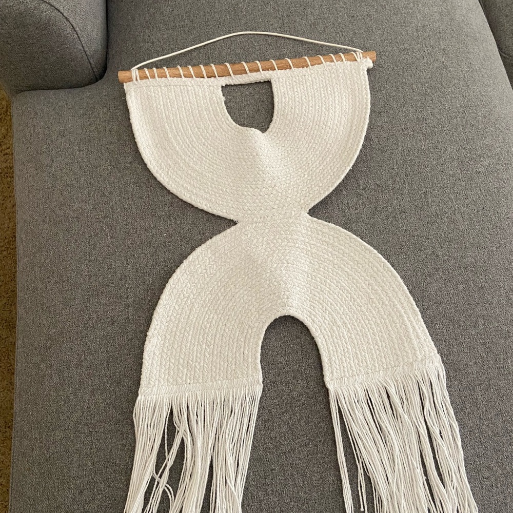 Macrame tapestry
